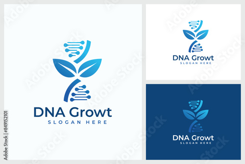 DNA Growth Logo