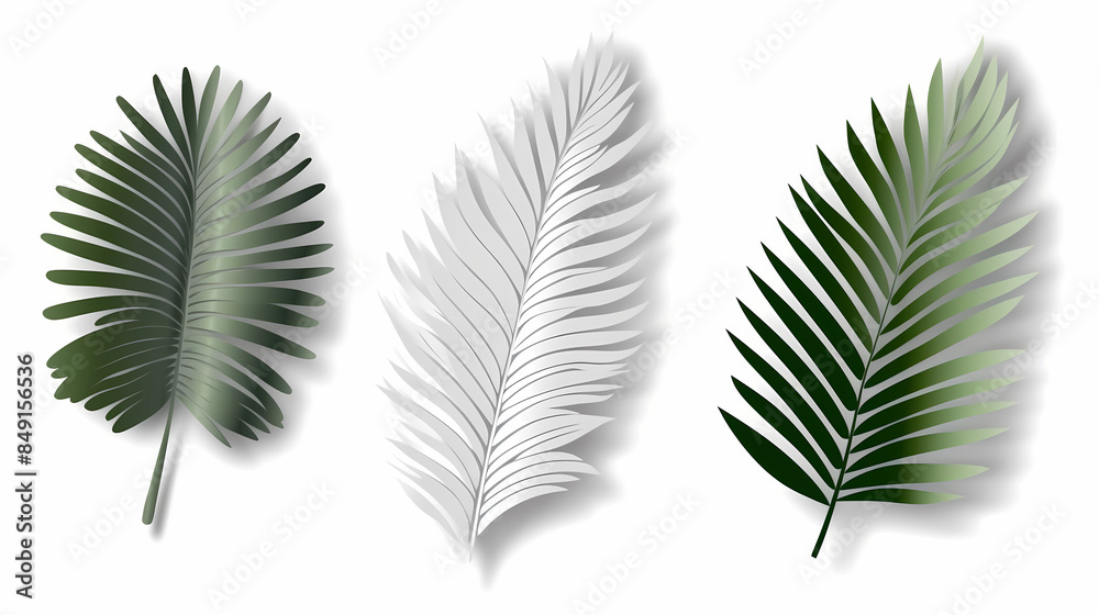 Realistic transparent shadow from a leaf of a palm tree on the white background. Tropical leaves shadow. Mockup with palm leaves shadow. Realistic transparent shadow from a leaf of a palm tree on the white background. Tropical leaves shadow. Mockup with palm leaves shadow.