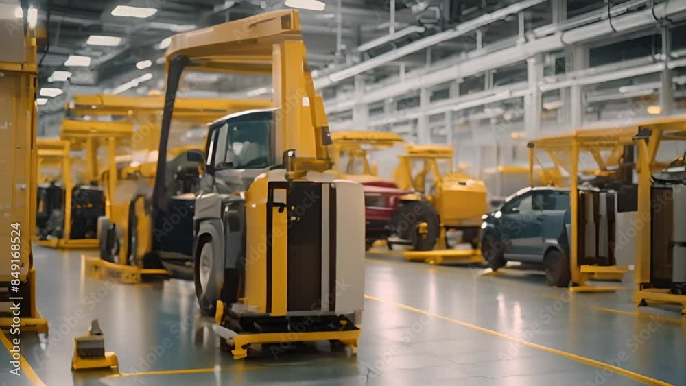 Automated Car Assembly Line Generative AI Automated Car Assembly Line Generative AI