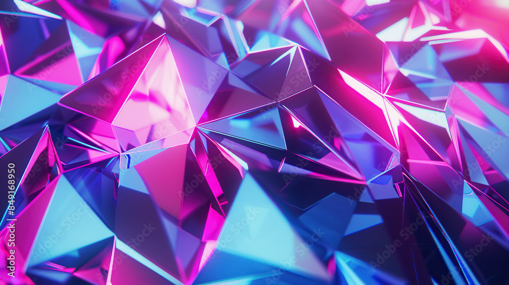 The Polygonal structure of a neon sign creates twinkl The Polygonal structure of a neon sign creates twinkl