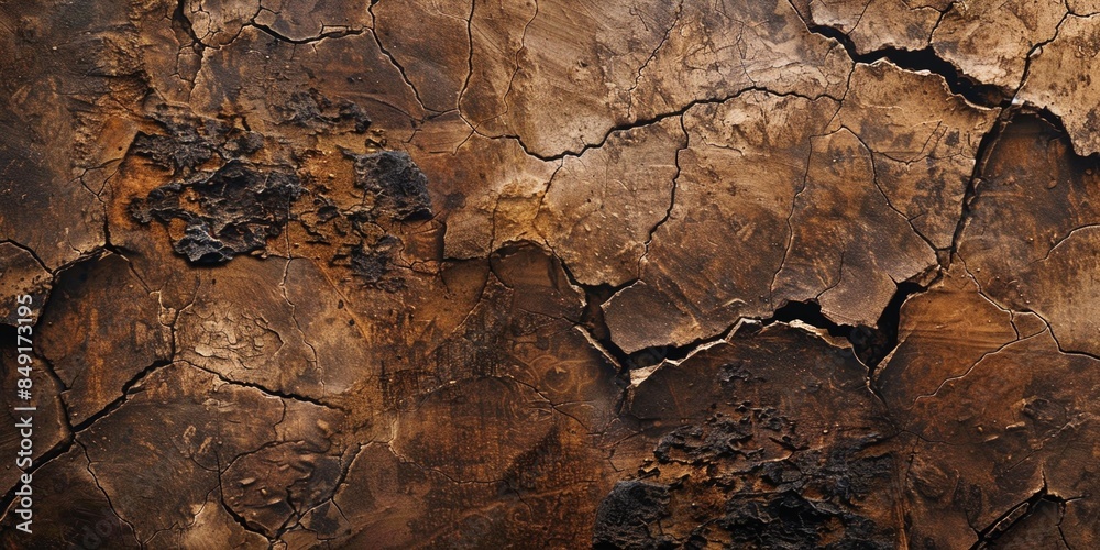 Close-up of cracked tree bark texture, nature pattern concept. Background with copy space Close-up of cracked tree bark texture, nature pattern concept. Background with copy space