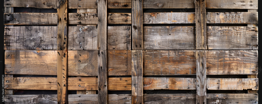 Rustic wooden crate background with distressed texture and varied brown tones: Unique and eclectic, perfect for a rustic and vintage theme Rustic wooden crate background with distressed texture and varied brown tones: Unique and eclectic, perfect for a rustic and vintage theme