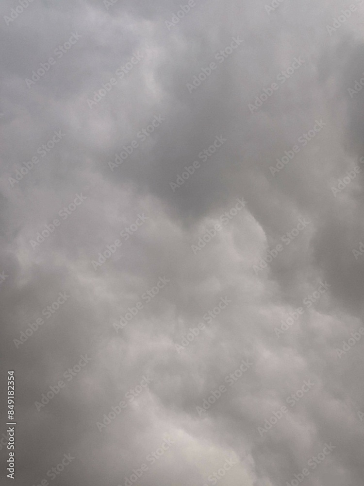 Obraz premium White and Gray Clouds in the Sky