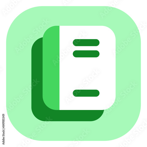 Editable books, notebooks, textbooks, journal, diary vector icon. Part of a big icon set family. Perfect for web and app interfaces, presentations, infographics, etc
