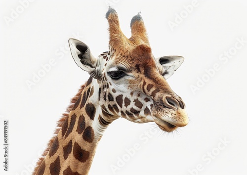 Giraffe Head Close-Up © suraches
