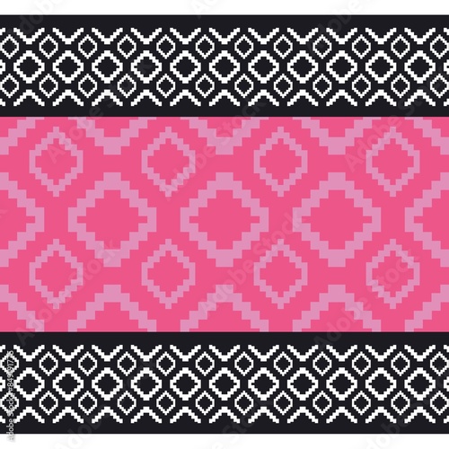 Geometric Oriental ethnic pattern boho pattern textile design for carpet wallpaper background