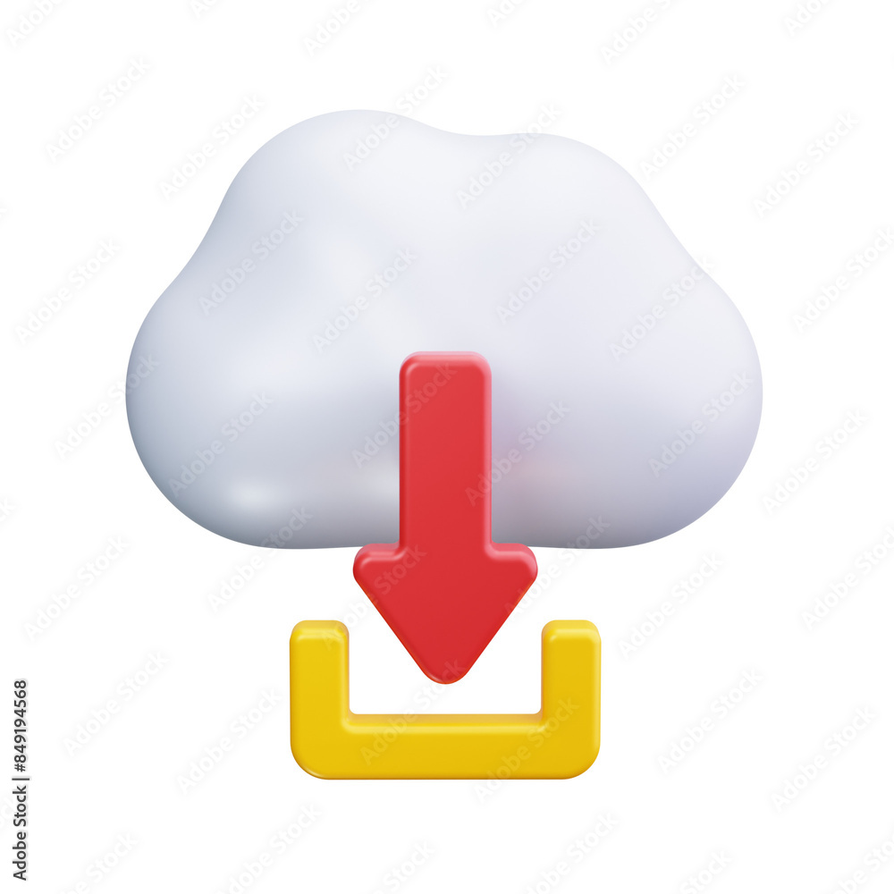 download 3d render icon download 3d render icon