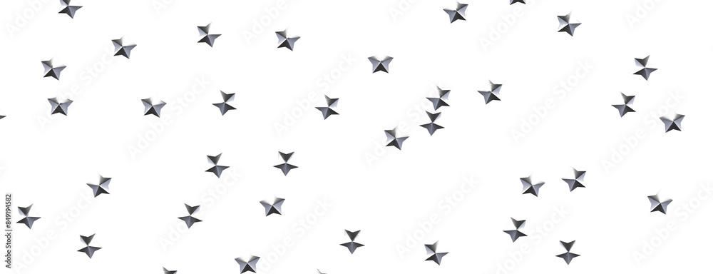 Starstruck Spectacle: 3D Illustration Transports You to a Gold Stars Shower Starstruck Spectacle: 3D Illustration Transports You to a Gold Stars Shower