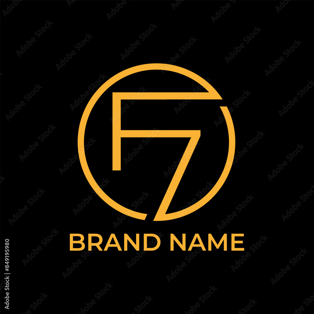 F7 circle logo for company F7 circle logo for company
