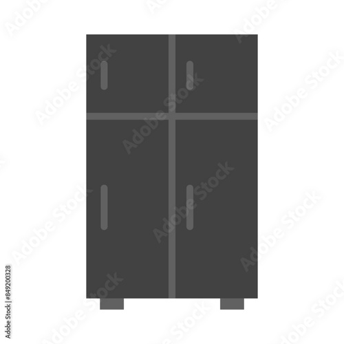 Freezer flat icon