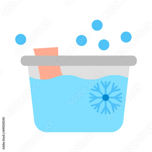 Soak Icon flat icon