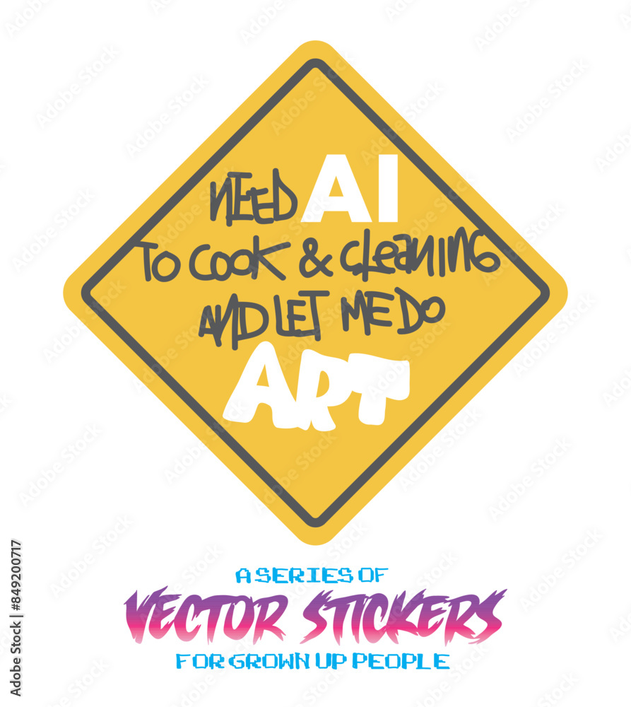 Vector sticker series for grown up people Vector sticker series for grown up people