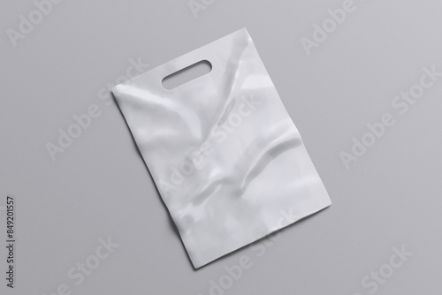 Blank plastic carrier bag