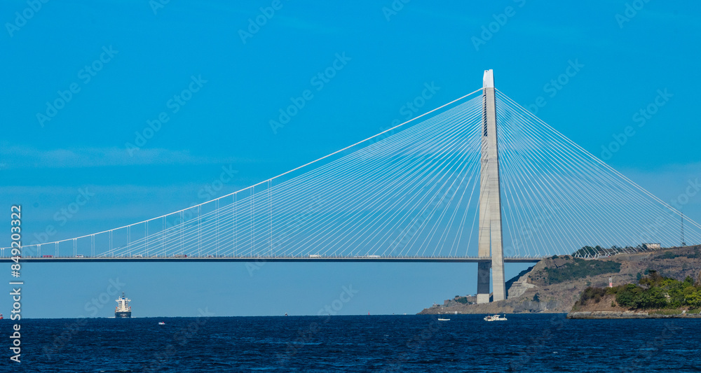 Yavuz Sultan Selim bridge connecting Bosphorus with Black Sea
Yavuz Sultan Selim bridge connecting Bosphorus with Black Sea