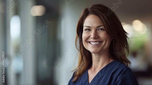 The Smiling Nurse Portrait