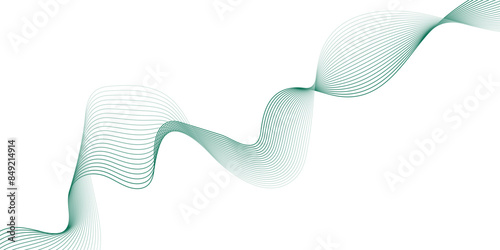 Abstract wavy blue lines background. Modern template abstract design flowing particles wave digital frequency track equalizer. abstract blue line for banner, wallpaper background with blue  design.