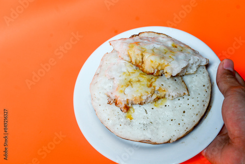 Isolated sweet snack from Indonesia 