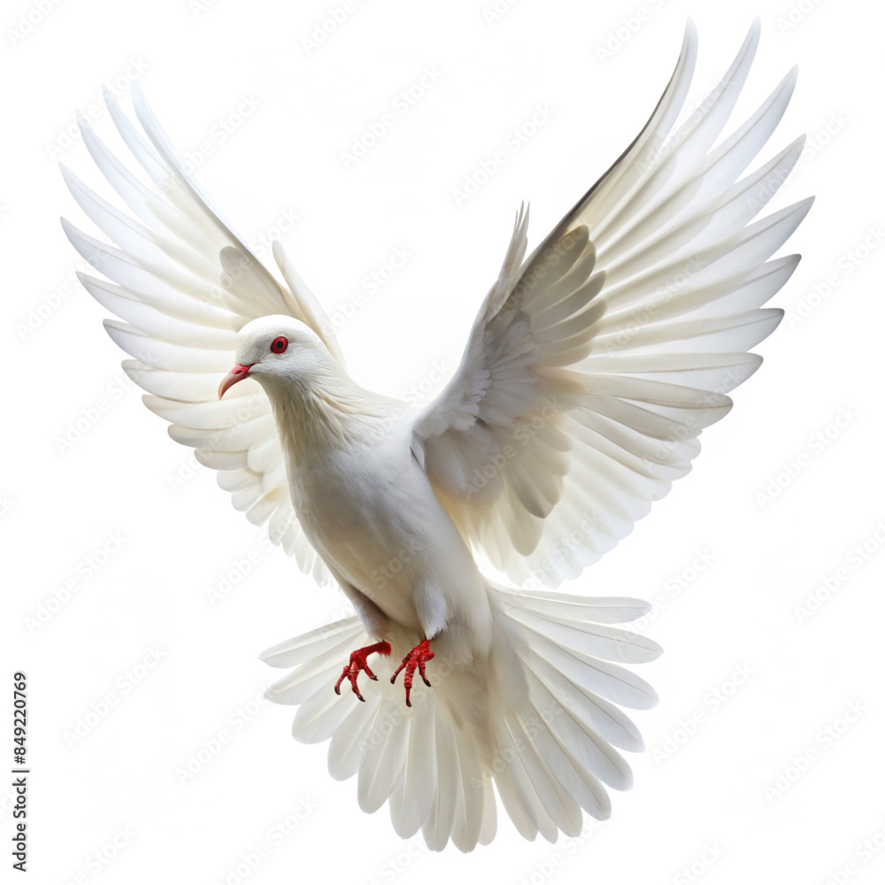 white dove isolated on white white dove isolated on white