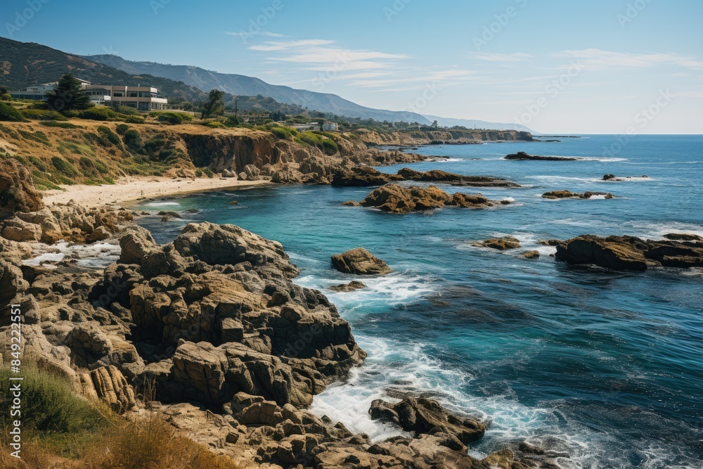 Untounted paradise Akamas, Cyprus - Sublime Nature., generative IA Untounted paradise Akamas, Cyprus - Sublime Nature., generative IA