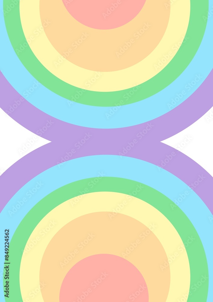 Obraz premium Background rainbow 11