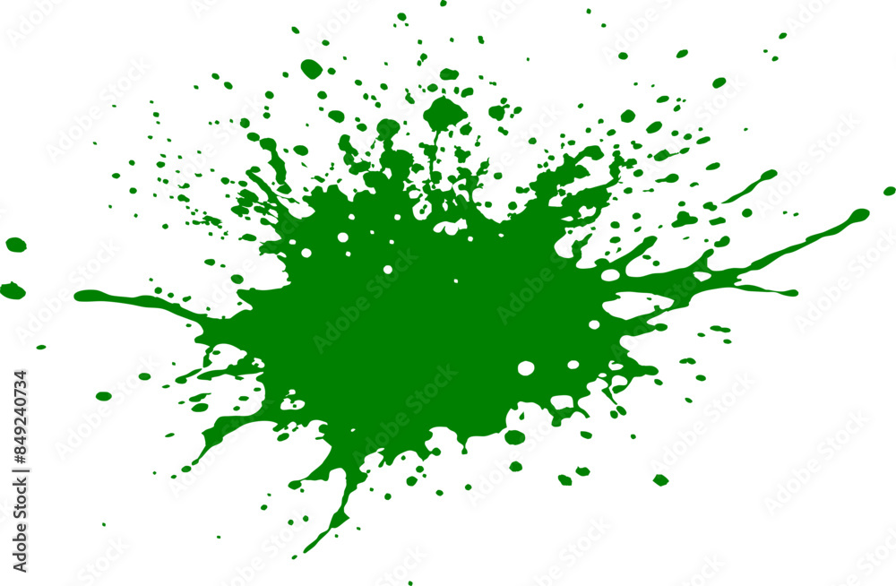 Green Color Paint Splatter
Green Color Paint Splatter