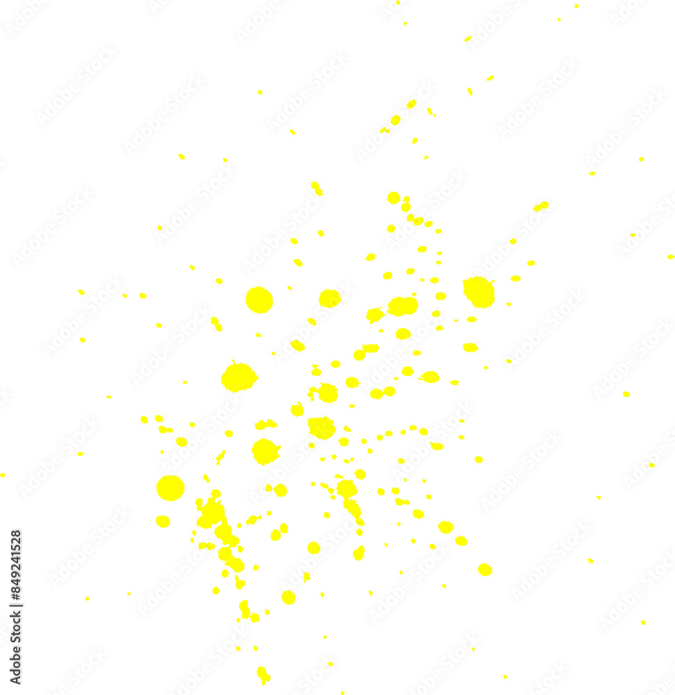 Yellow Color Paint Splatter
Yellow Color Paint Splatter