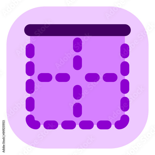 Editable top border vector icon. Part of a big icon set family. Perfect for web and app interfaces, presentations, infographics, etc