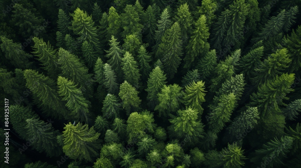 Aerial top view of green tree forest atmosphere. Drone capture photography of greenery landscape, woodland and nature view. Aerial top view of green tree forest atmosphere. Drone capture photography of greenery landscape, woodland and nature view.