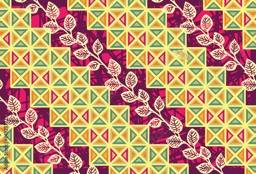 Batik Indonesian: is a technique of wax-resist dyeing applied to whole cloth, or cloth made using this technique originated from Indonesia.