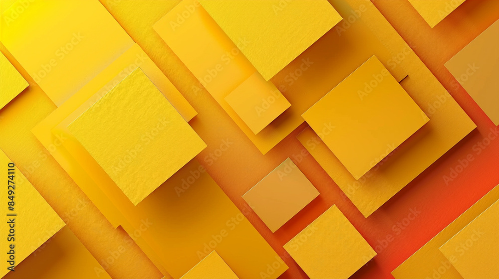 Yellow and Orange square shape background presentation design Yellow and Orange square shape background presentation design