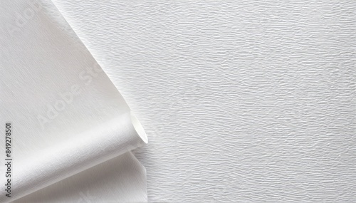 Pristine White Paper Texture Background © ROKA Creative