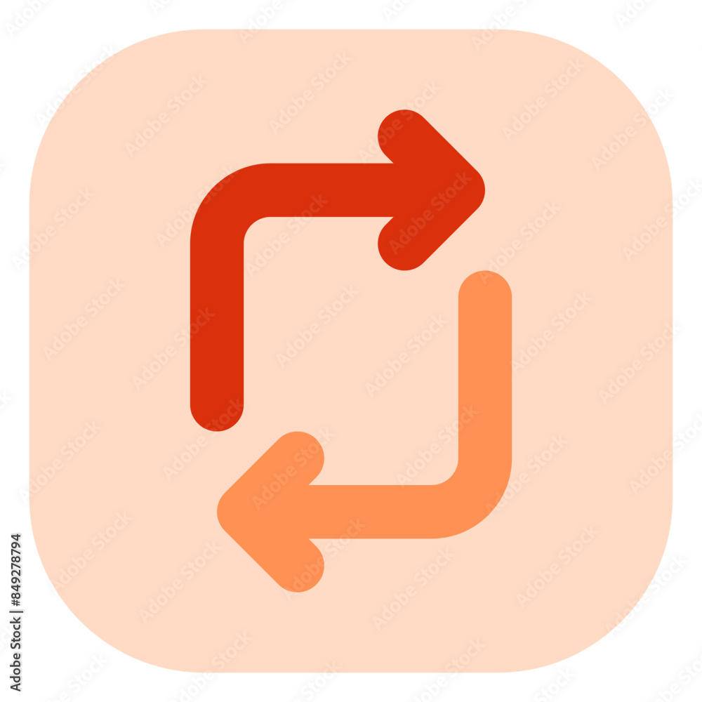 Editable vector rotation arrows icon. Part of a big icon set family. Perfect for web and app interfaces, presentations, infographics, etc Editable vector rotation arrows icon. Part of a big icon set family. Perfect for web and app interfaces, presentations, infographics, etc