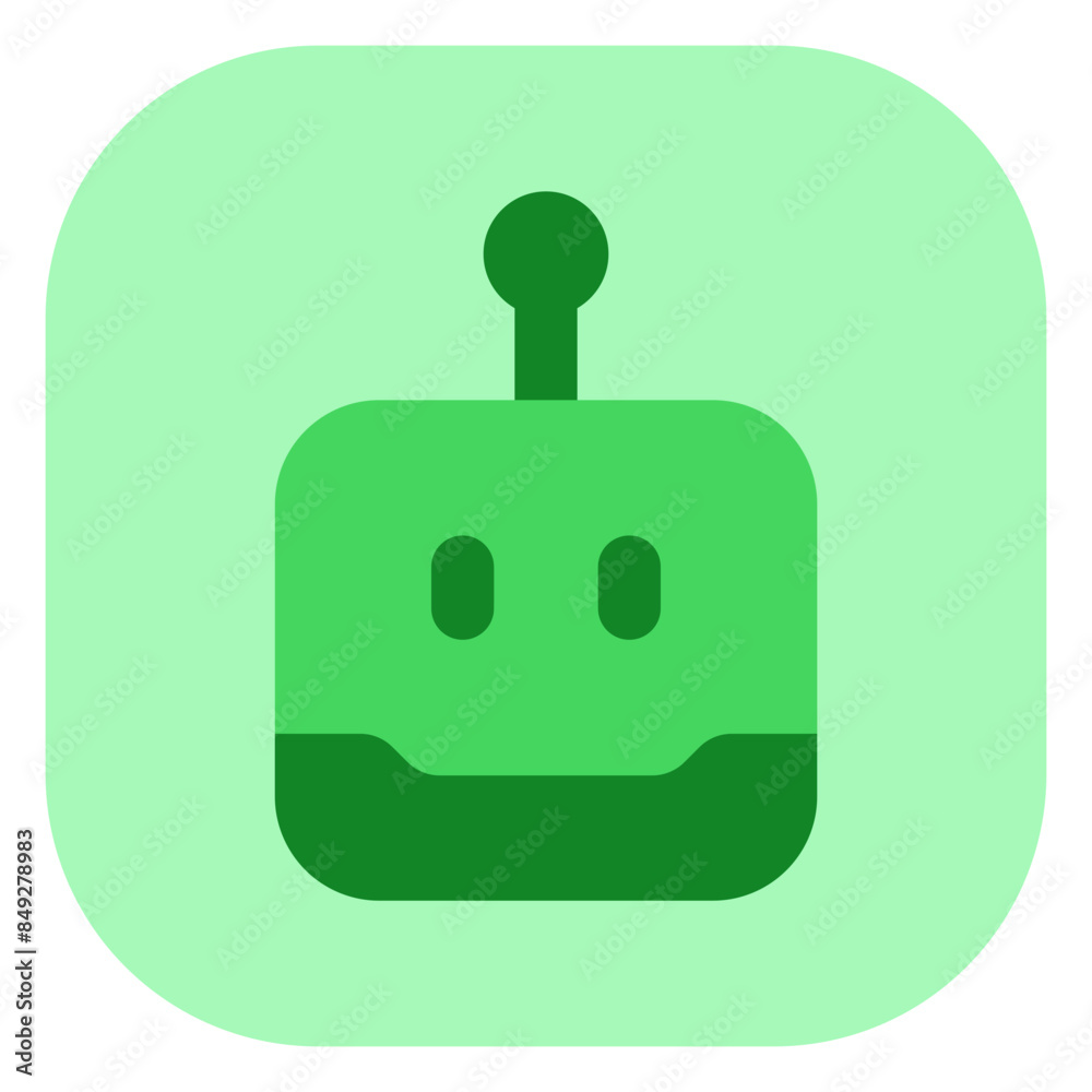Editable robot head vector icon. Part of a big icon set family. Perfect for web and app interfaces, presentations, infographics, etc Editable robot head vector icon. Part of a big icon set family. Perfect for web and app interfaces, presentations, infographics, etc