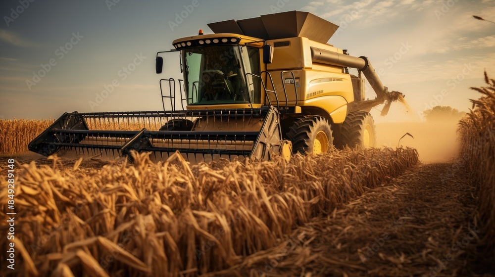 Fototapeta premium The harvester 