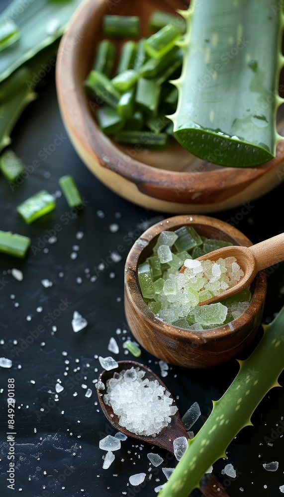 Homemade Aloe Vera and Sugar Exfoliation Routine for Smooth and Moisturized Skin Homemade Aloe Vera and Sugar Exfoliation Routine for Smooth and Moisturized Skin