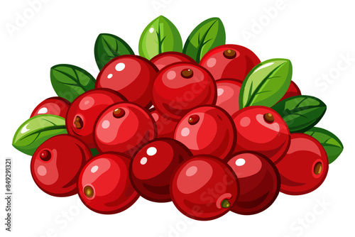 red currant with leaves