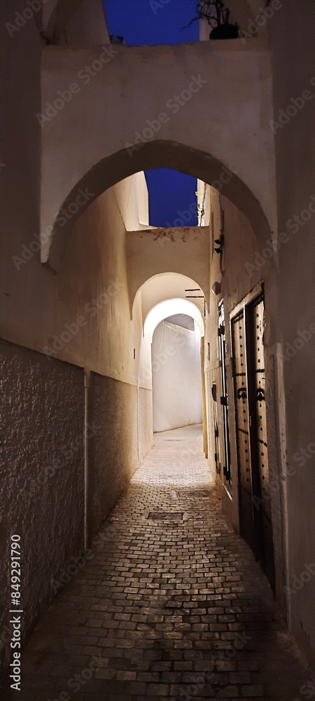 Fototapeta premium Oudaya by Night