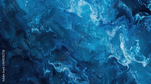 Wallpaper Mural Abstract background featuring a blue sea and ocean waters Torontodigital.ca