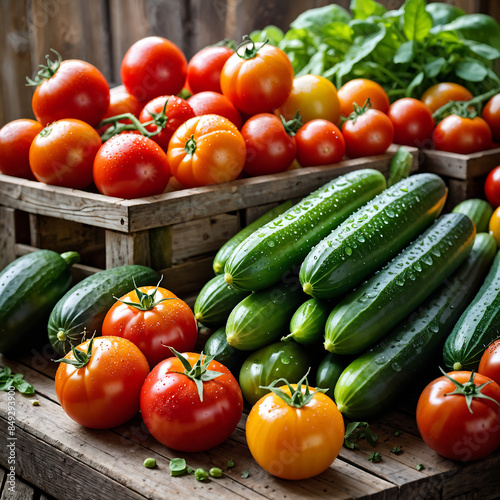 Fresh Produce at Farmers Market