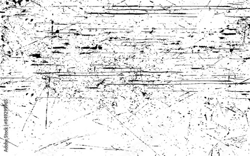 Grunge background black and white. Abstract pattern of monochrome elements.  A black and white vector of a cracked land grungy texture,
