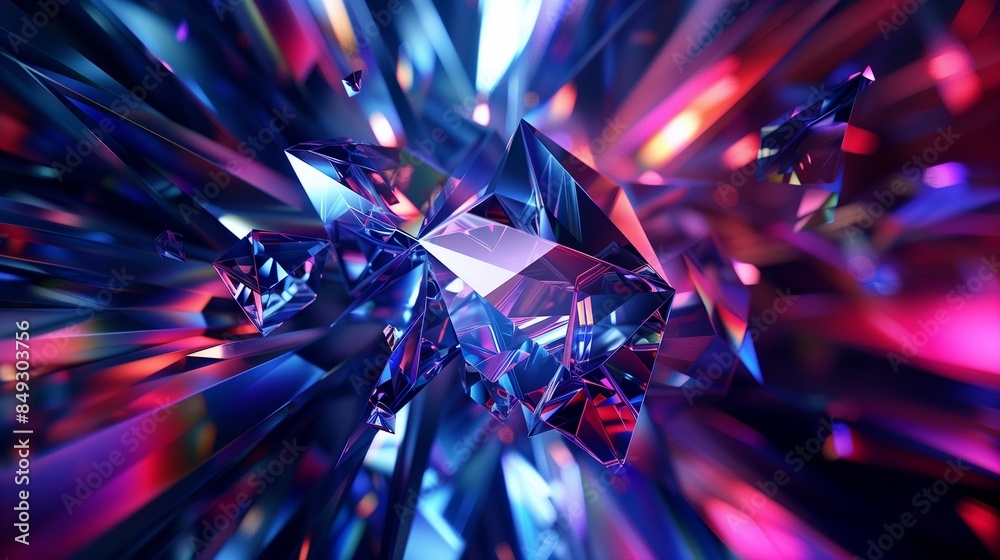 A symphony of geometric shapes morphing and shifting in an endless ballet of form and color, creating a mesmerizing visual symphony. A symphony of geometric shapes morphing and shifting in an endless ballet of form and color, creating a mesmerizing visual symphony.
