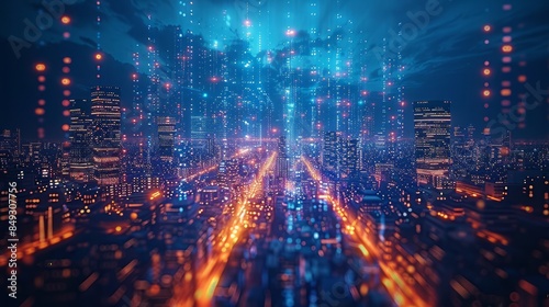 Wallpaper Mural Modern businesses thrive by integrating technology, fostering innovation, and creating agile work environments that drive productivity and growth. Torontodigital.ca