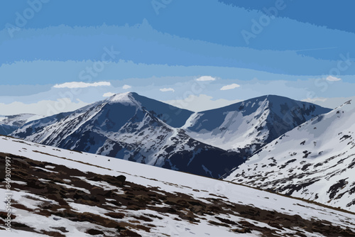 Cairngorms national park Scotland highlands