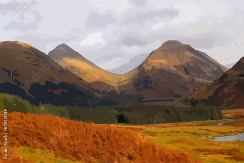 Glencoe Scotland highlands