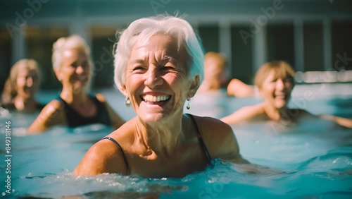 Retired and Active: Aqua Fit Joy in the Pool
