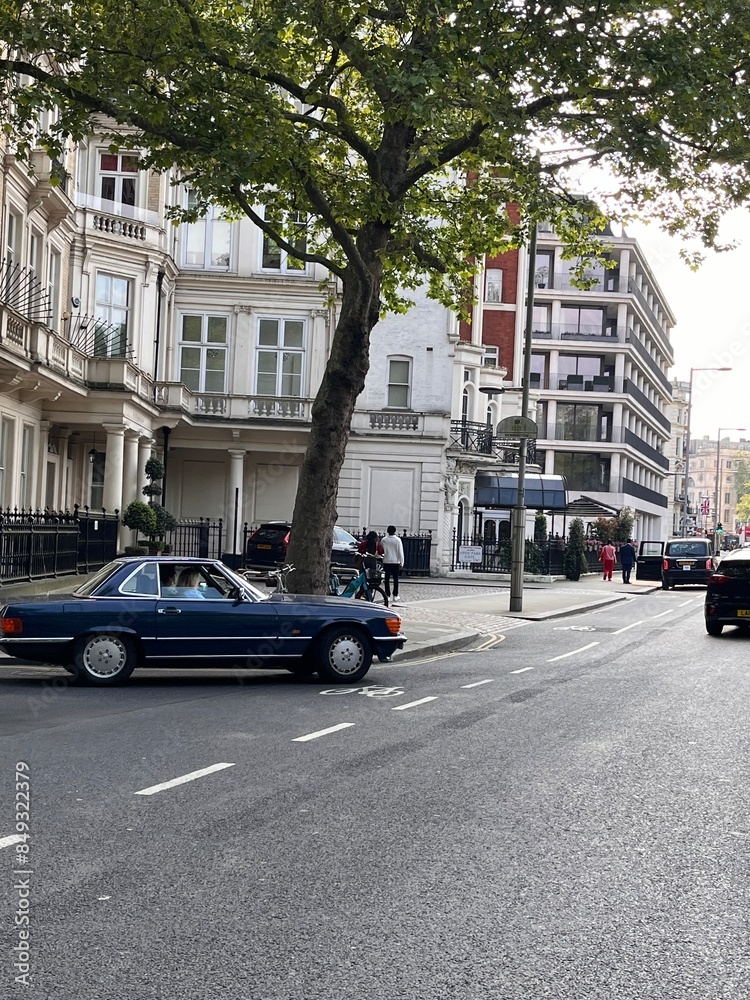 Classy Car in city Classy Car in city