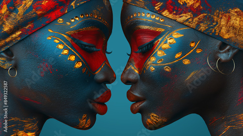 Frau Afrikanische Schönheit photo