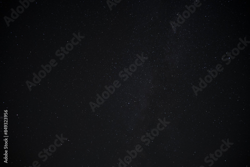 Bild auf Leinwand Stary Night Sky with Milk Way