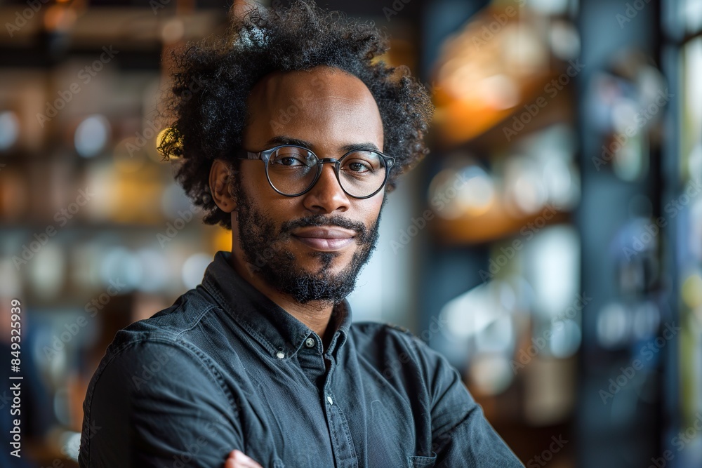 Diverse Portraits of Smiling Men in Warm Indoor Settings. Diverse Portraits of Smiling Men in Warm Indoor Settings.