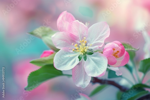 Beautiful flower picture with background